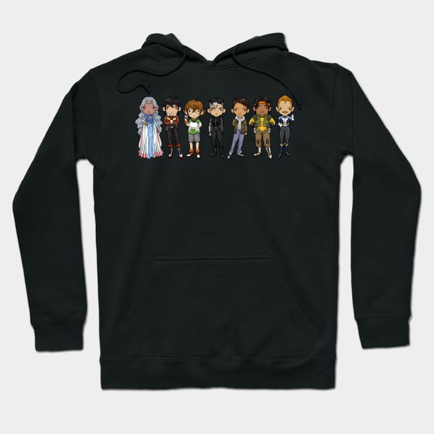 Legendary Defenders Hoodie by SpacebatDesigns 